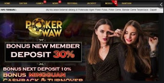 Daftar Poker IDN Cuma 10 ribu di Pokerwaw
