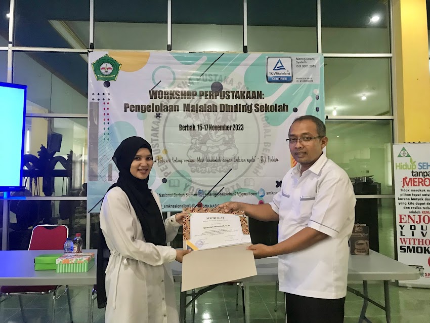 Workshop Perpustakaan : Pengelolaan Majalah Dinding 