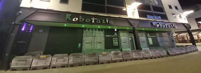 Robotazia - a robot-themed restaurant in Milton Keynes