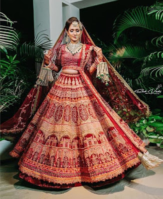 best bridal lehenga