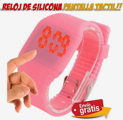 reloj led pantalla tactil