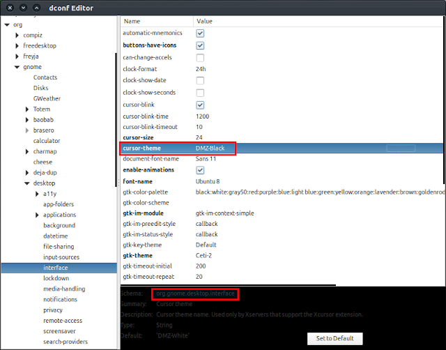 dconf-editor screenshot