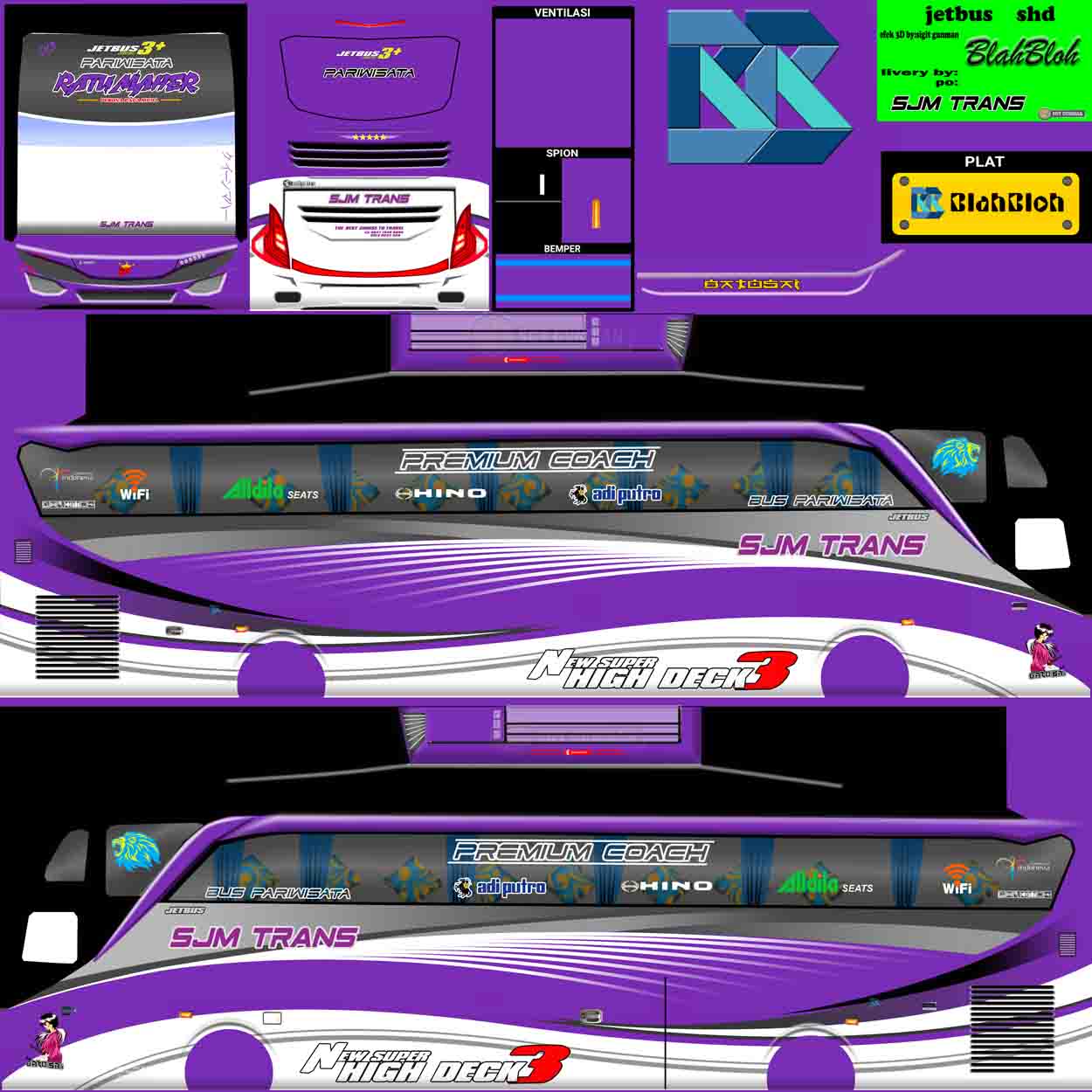 livery ratu maher shd