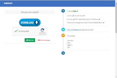 Cara melewati shortener SafelinkU