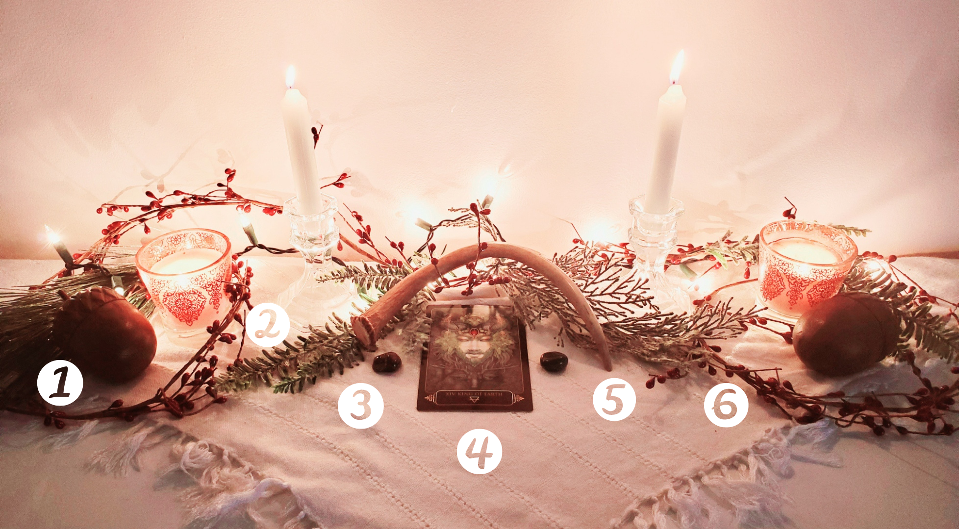 altar, sabbat, Yule, Winter Solstice, witchcraft, witchy, hedgewitch, pagan, neopagan, wiccan, wicca