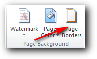 Page Borders Ms Word