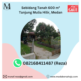 Dijual Sebidang Tanah Daerah Tanjung Mulia Hilir Medan