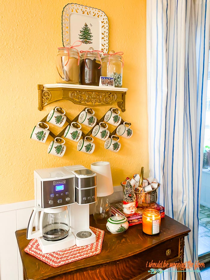 The easy way to create a festive coffee station