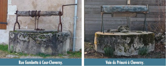 Les puits de Cheverny et Cour-Cheverny