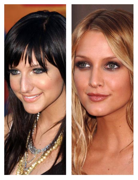 blake lively before and after nose job. Ashlee Simpson Nose Job