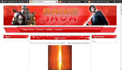 Template do Baixe Java