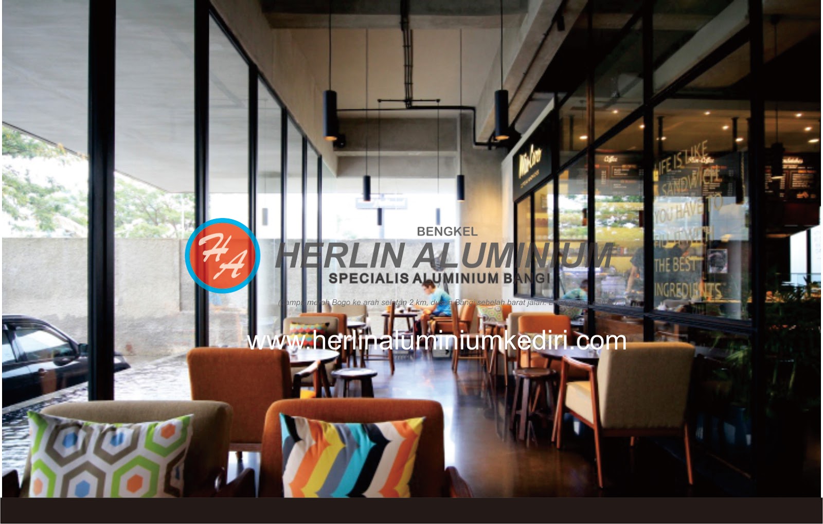 Kusen Aluminium  di Kediri Pintu Aluminium  di Kediri Pintu 