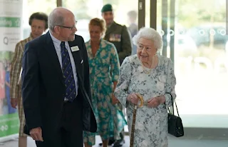 Queen visited Thames Hospice on its 35th anniversary