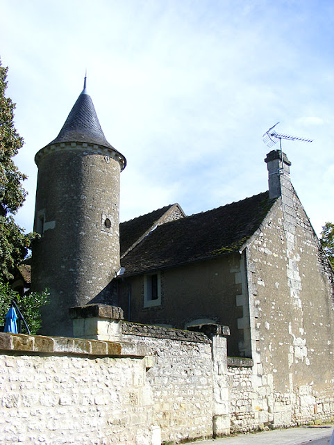 Tower, Saint Ustre, Vienne, France. Photo by Loire Valley Time Travel.