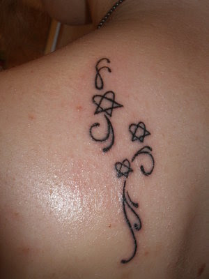 heartagram tattoo