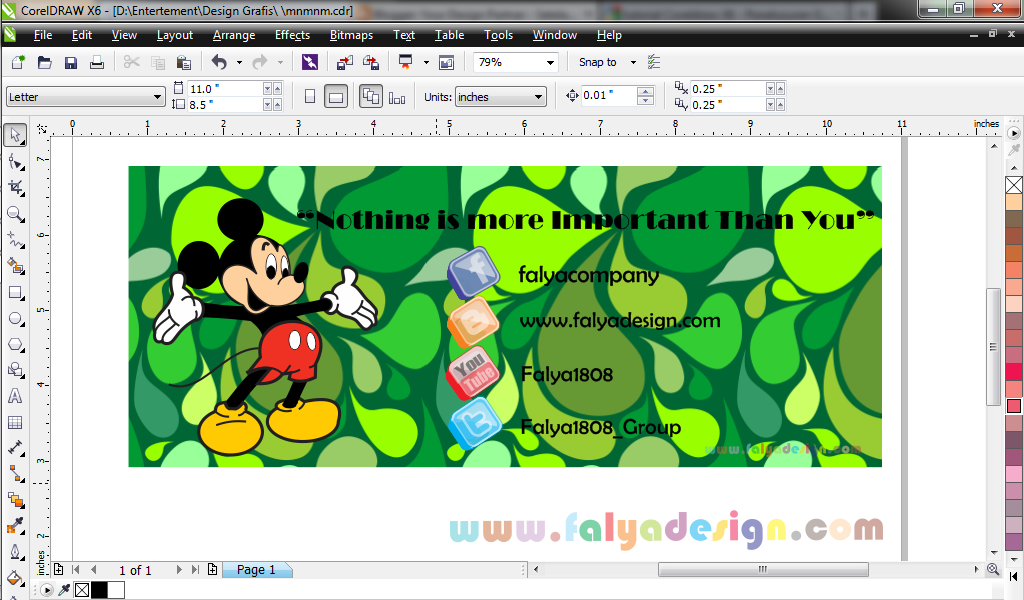 Contoh Banner Dengan Coreldraw - Contoh O