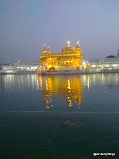 Golden Temple in the evening light.