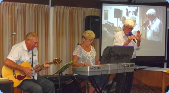 Kevin and Jan Johnston joined by Peter Wilton on vocals gave a great foot tapping performance to cap-off our Christmas Special Club Night.
