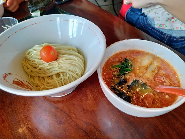 トマトつけ麺　オールウェイズ長与店