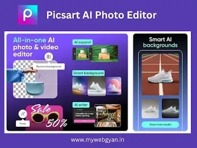 Picsart AI Photo Editor फोटो बनाने वाला ऐप्स