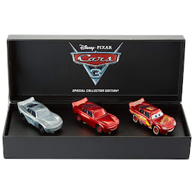 San Diego Comic-Con 2017 Exclusive Cars 3 “The Making of Cars 3 Lightning McQueen” Die-Cast Vehicle 3 Pack by Mattel x Disney•Pixar