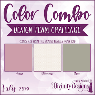 Divinity Designs LLC July Design Team Color Combo Challenge