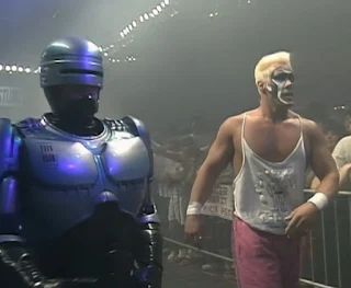 WCW Capital Combat 1990 - Robocop came to Sting's rescue