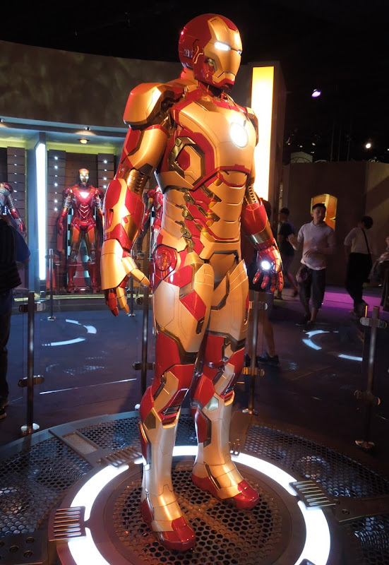 Iron Man 3 movie suit DIsneyland