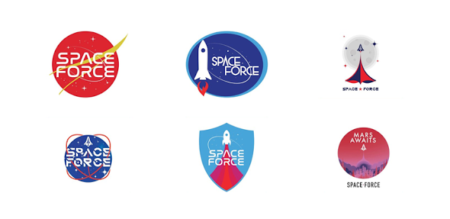 logos-Space-Force-fuerza- armadas-espaciales-Donald-Trump