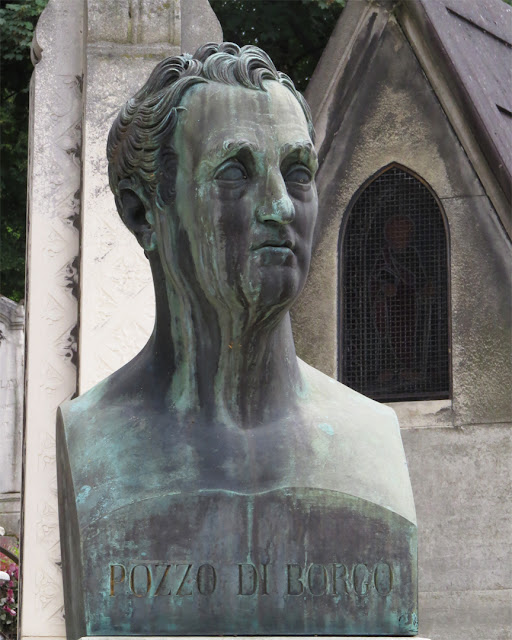 Grave of Carlo Andrea Pozzo di Borgo, Cimetière du Père-Lachaise, Paris