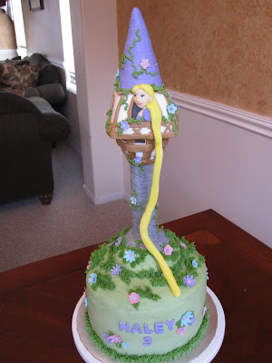 Tangled Birthday Cakes on Ms  Cakes  Rapunzel  Tangled  Cake