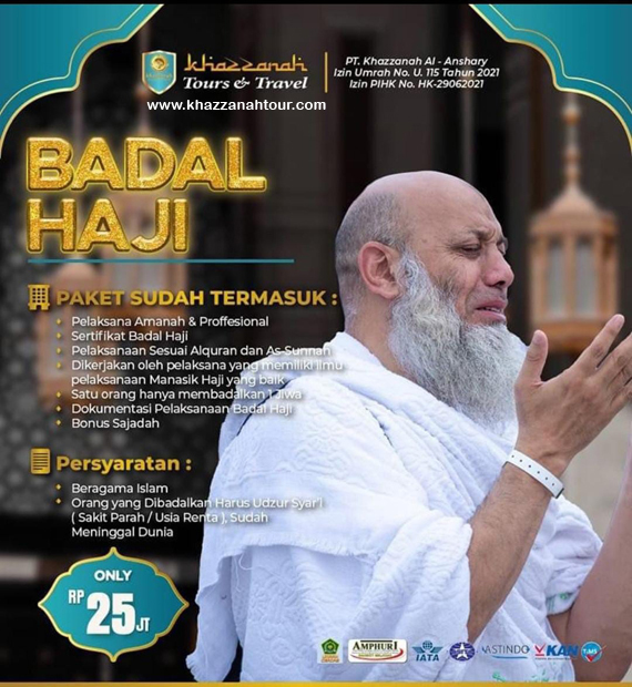 Badal Haji Badal Umroh Khazzanah Tour