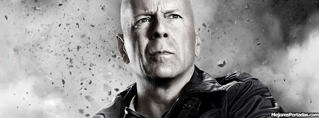 Mercenarios 2 Bruce Willis - Mejores Portadas Facebook