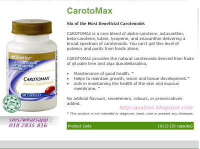 CAROTOMAX SHAKLEE