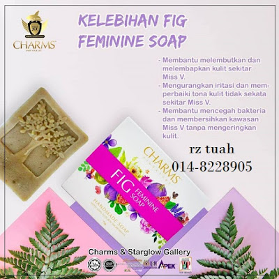 charms fiq feminine soap