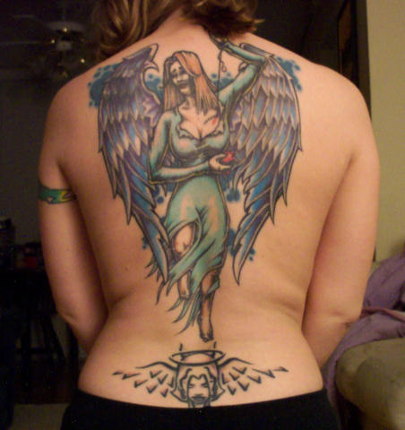 tattoo designs for women on back. Tattoo Designs For Women On Back