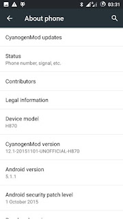 cyanogenmod12.1.4 screenshot