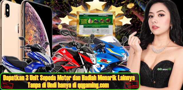 Promo Bonus Spesial Terbesar dari QQGAMING Tanpa di Undi