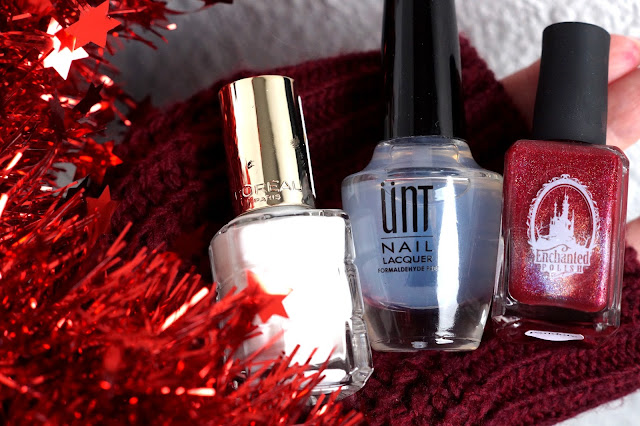 Vernis pour nail art de Noël