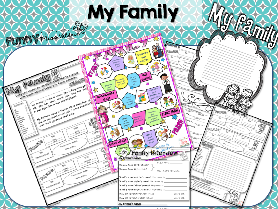 http://www.teacherspayteachers.com/Product/My-family-Writing-Project-1282679