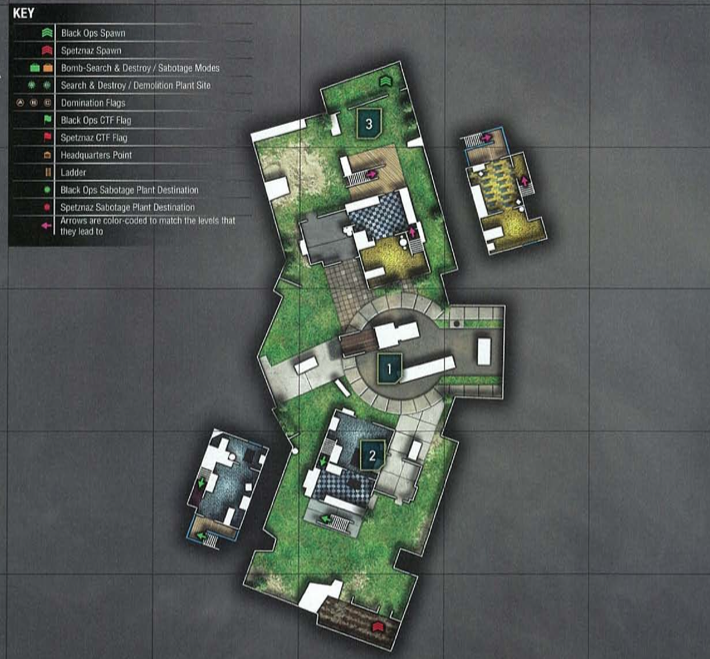 -Nuketown is one of the few Black Ops maps to offer an amazing RC-XD route.