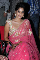 Actress, Bindhu, Madhavi, in, Pink, Saree, Photos