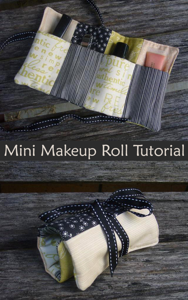 Mini Makeup Roll Tutorial