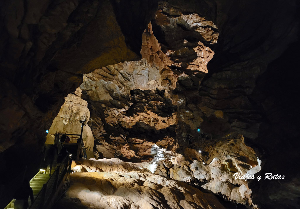 Interior de la Gouffre de Padirac