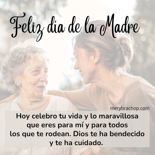 frases bendiciones feliz dia la madre abuela mama mayor anciana