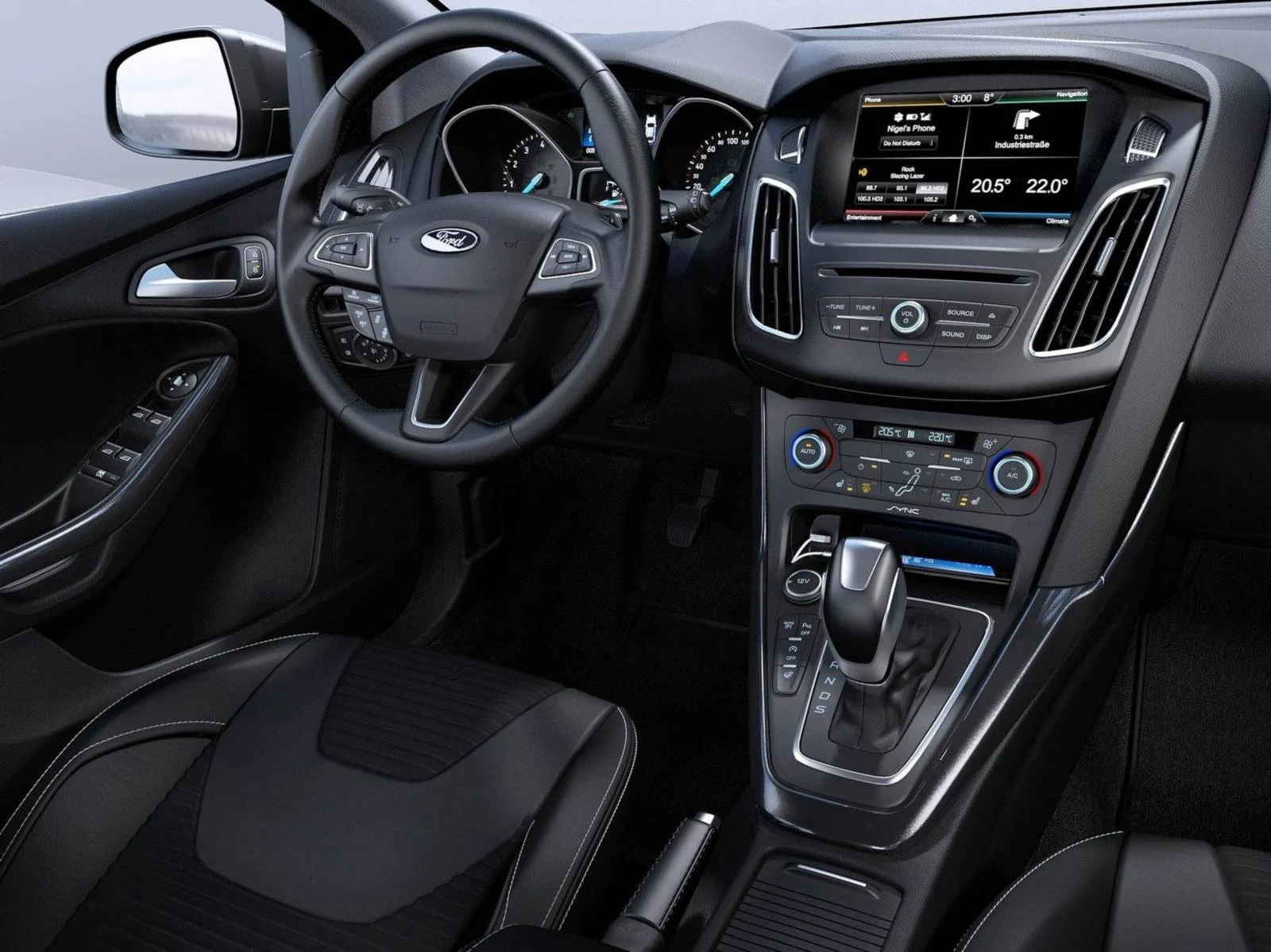 Novo Ford Focus 2015 - interior