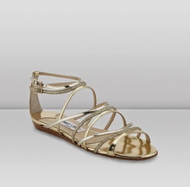 Romanas doradas jimmy choo