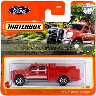 Matchbox, Ford F-550 Super Duty