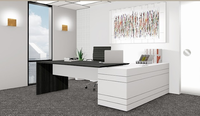 Desain Tata Ruang Kerja Kantor Minimalis Terbaru 