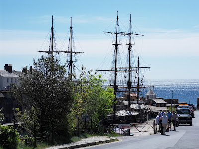 Charlestown Harbour Tall Ships Cornwall